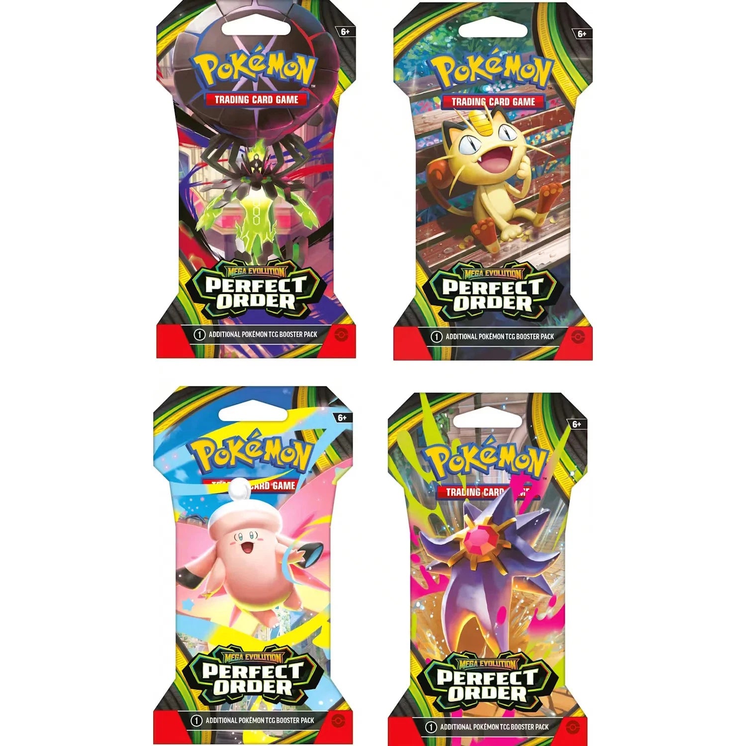 Pokemon TCG: Mega Evolution - Perfect Order Sleeved Booster Pack